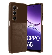 A5 4G Auto Focus Karbon Kapak - Kahverengi