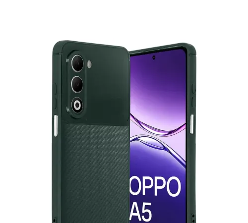 A5 4G Auto Focus Karbon Kapak - Koyu Yeşil