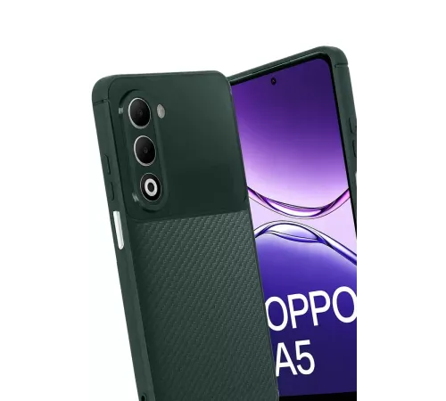 A5 4G Auto Focus Karbon Kapak - Koyu Yeşil
