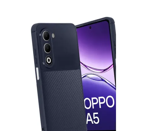 A5 4G Auto Focus Karbon Kapak - Lacivert