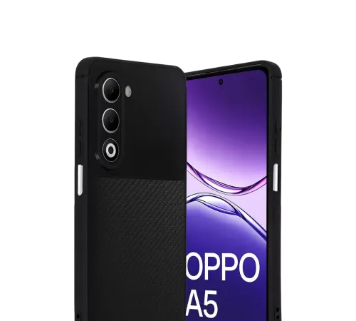 A5 4G Auto Focus Karbon Kapak - Siyah