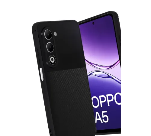 A5 4G Auto Focus Karbon Kapak - Siyah