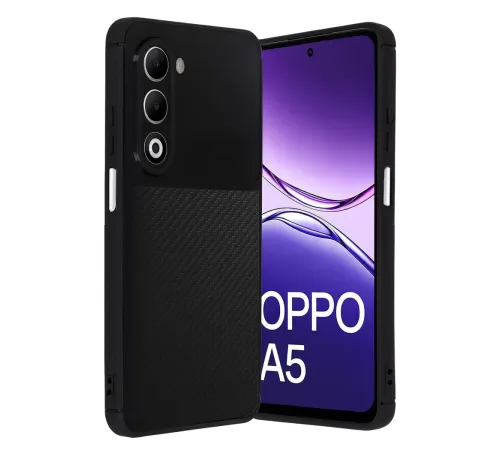 A5 4G Auto Focus Karbon Kapak - Siyah