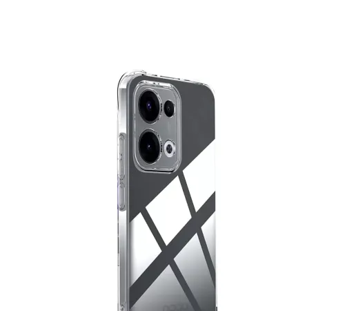 A6 Pro 4G Lüx Şeffaf Silikon - Şeffaf