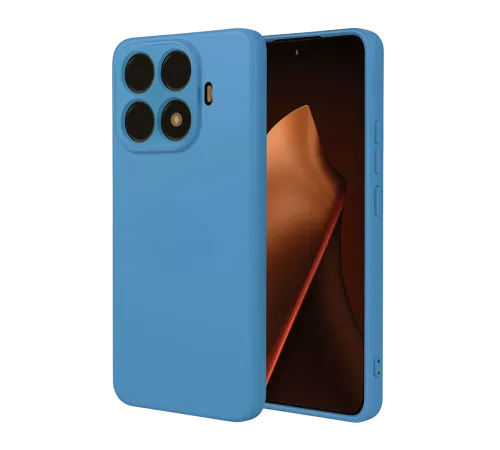 Xiaomi Mi 15T Pro Nano içi Kadife Silikon - Mavi