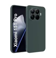 Xiaomi Mi 15T Pro First Silikon - Koyu Yeşil