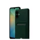 Samsung Galaxy A07 4G Kelvin Kartvizitli Silikon - Koyu Yeşil