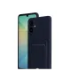 Samsung Galaxy A07 4G Kelvin Kartvizitli Silikon - Lacivert