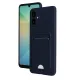 Samsung Galaxy A07 4G Kelvin Kartvizitli Silikon - Lacivert