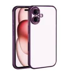 Apple iPhone 17 Lensli Silikon - Açık Mor