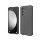Samsung Galaxy S24 FE Kılıf First Silikon - Gri