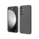 Samsung Galaxy S24 FE Kılıf First Silikon - Gri