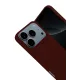 Apple iPhone 17 Pro Nano içi Kadife Silikon - Bordo