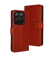 Xiaomi Mi 15T Trend S Plus Kapaklı Kılıf - Kırmızı