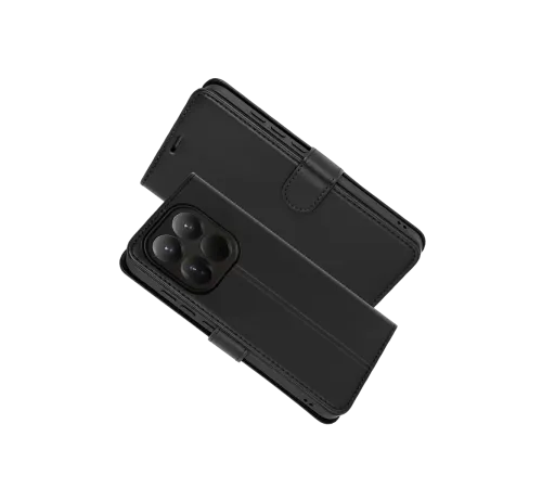 Xiaomi Mi 15T Trend S Plus Kapaklı Kılıf - Siyah