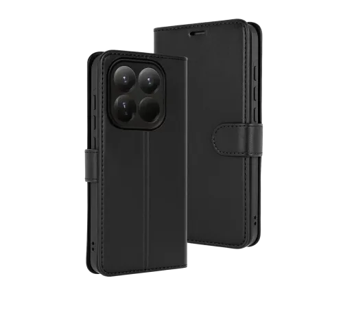 Xiaomi Mi 15T Trend S Plus Kapaklı Kılıf - Siyah