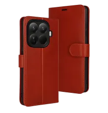 Xiaomi Mi 15T Pro Trend S Plus Kapaklı Kılıf - Kırmızı