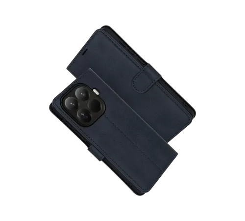 Xiaomi Mi 15T Pro Trend S Plus Kapaklı Kılıf - Lacivert