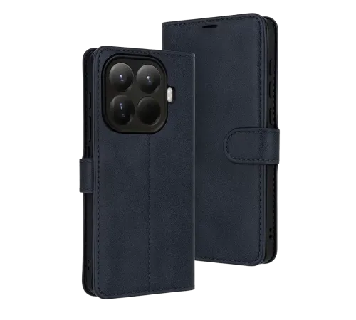 Xiaomi Mi 15T Pro Trend S Plus Kapaklı Kılıf - Lacivert