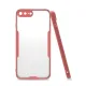 Apple iPhone 7 Plus Kılıf Platin Silikon - Pembe