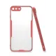 Apple iPhone 7 Plus Kılıf Platin Silikon - Pembe