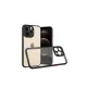 Apple iPhone 13 Pro Kılıf Miami Şeffaf Silikon - Siyah