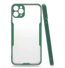 Apple iPhone 11 Pro Kılıf Platin Silikon - Yeşil