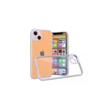 Apple iPhone 13 Mini Kılıf Miami Şeffaf Silikon - Lila
