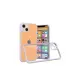 Apple iPhone 13 Mini Kılıf Miami Şeffaf Silikon - Lila
