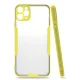 Apple iPhone 11 Pro Max Kılıf Platin Silikon - Sarı