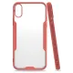 Apple iPhone X Kılıf Platin Silikon - Pembe