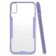 Apple iPhone X Kılıf Platin Silikon - Lila