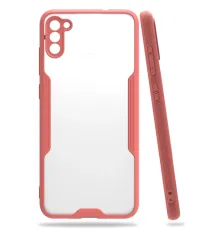 Samsung Galaxy A11 Kılıf Platin Silikon - Pembe