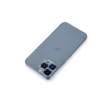 Apple iPhone 12 Pro Metal Kamera Lens Koruma Cam - Mavi