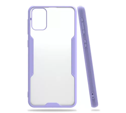 Samsung Galaxy M31 Kılıf Platin Silikon - Lila