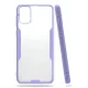 Samsung Galaxy M31 Kılıf Platin Silikon - Lila