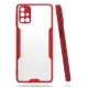 Samsung Galaxy M31S Kılıf Platin Silikon - Kırmızı