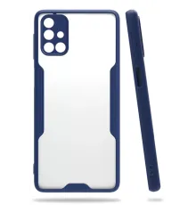 Samsung Galaxy M31S Kılıf Platin Silikon - Lacivert