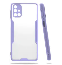 Samsung Galaxy M31S Kılıf Platin Silikon - Lila