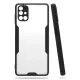 Samsung Galaxy M51 Kılıf Platin Silikon - Siyah