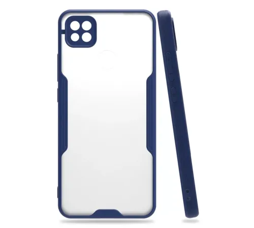 Xiaomi Redmi 9C Kılıf Platin Silikon - Lacivert