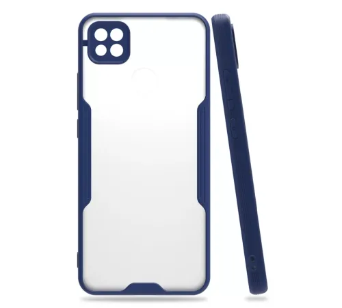 Xiaomi Redmi 9C Kılıf Platin Silikon - Lacivert