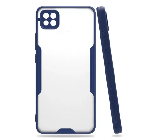Xiaomi Redmi 9C Kılıf Platin Silikon - Lacivert