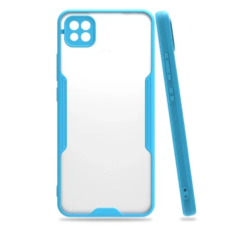 Xiaomi Redmi 9C Kılıf Platin Silikon - Mavi