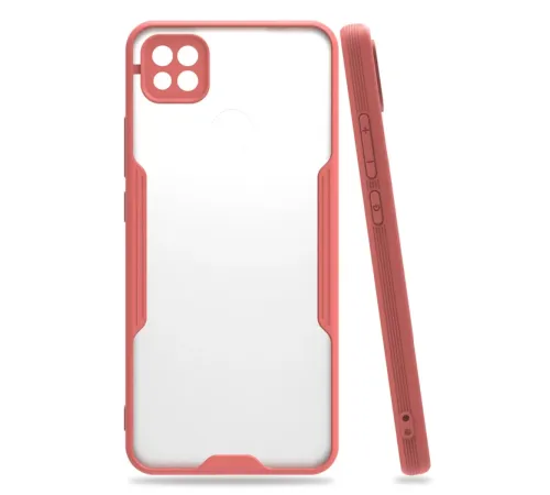 Xiaomi Redmi 9C Kılıf Platin Silikon - Pembe
