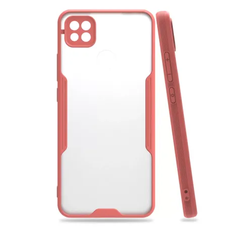 Xiaomi Redmi 9C Kılıf Platin Silikon - Pembe