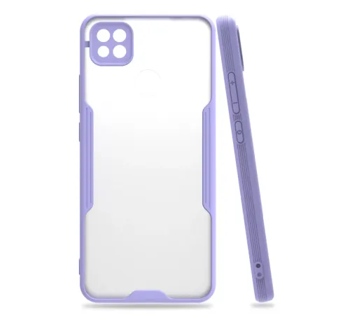 Xiaomi Redmi 9C Kılıf Platin Silikon - Lila
