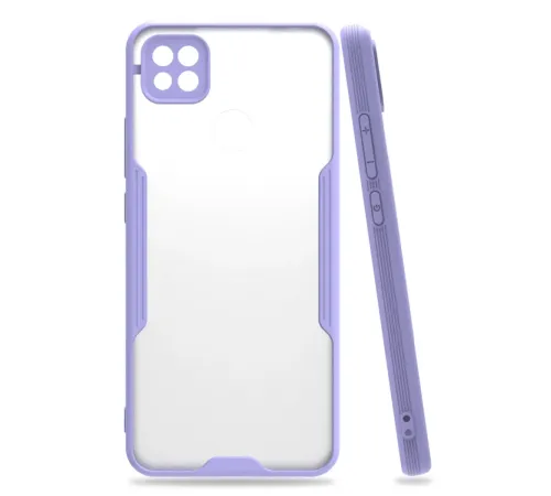 Xiaomi Redmi 9C Kılıf Platin Silikon - Lila