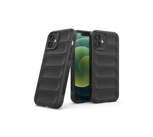 Apple iPhone 12 Kılıf Optimum Silikon - Siyah