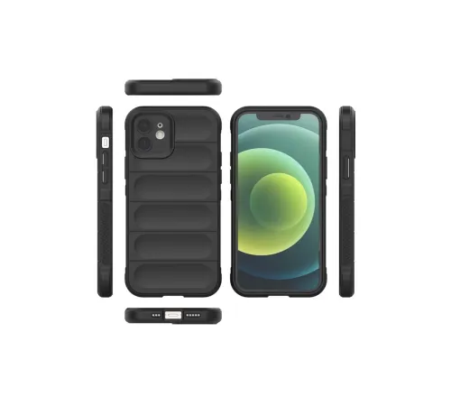 Apple iPhone 12 Kılıf Optimum Silikon - Siyah